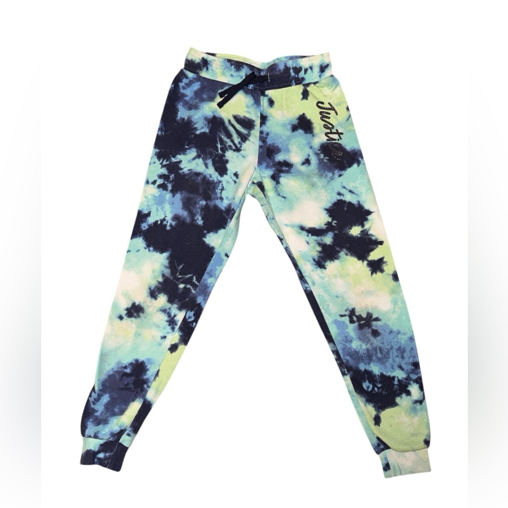 Justice Kids Tie-Dye Joggers Size M